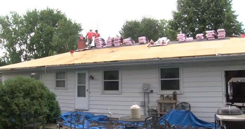 Fort Atkinson veteran receives free roof as part of nationwide effort to honor military members