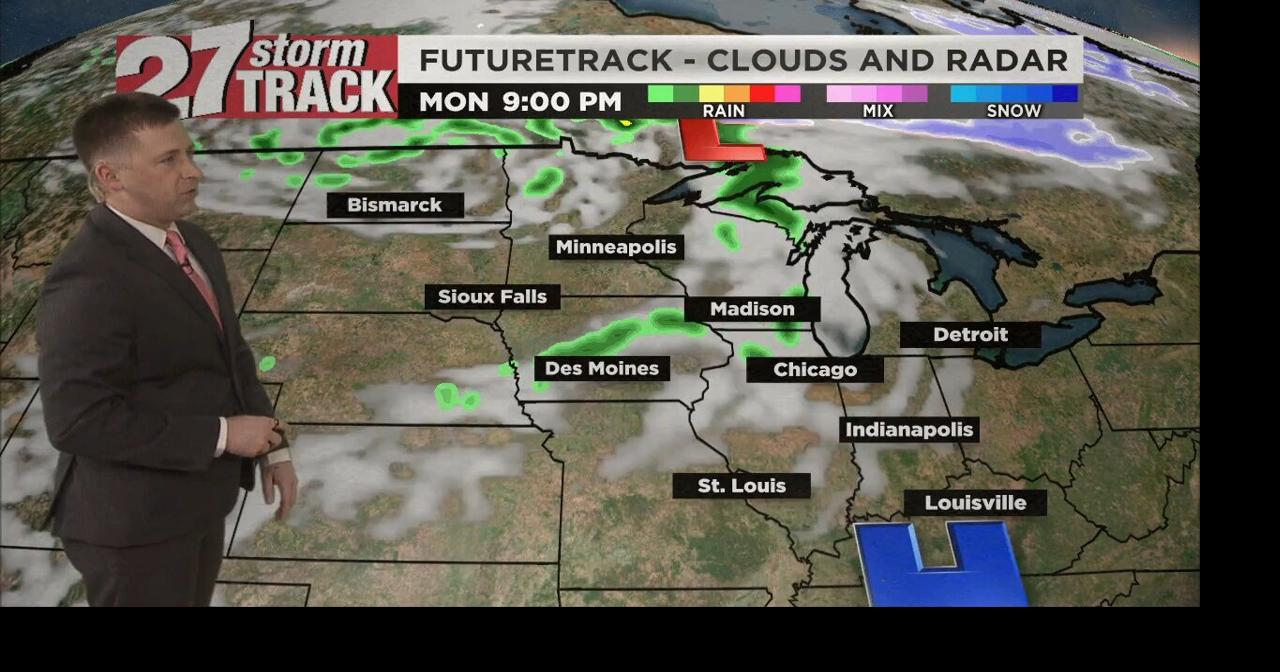 Rain moves in Monday evening | Video | wkow.com