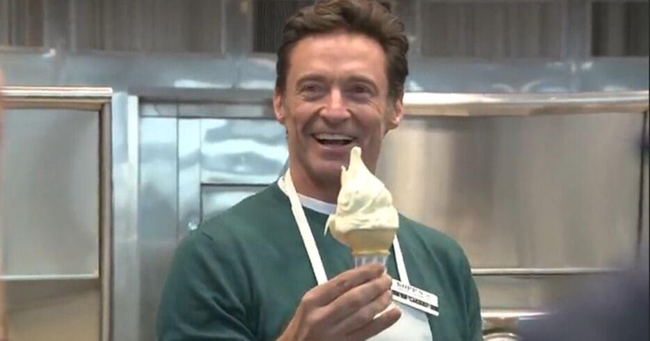 Hugh Jackman makes surprise custard stop to promote new film | News