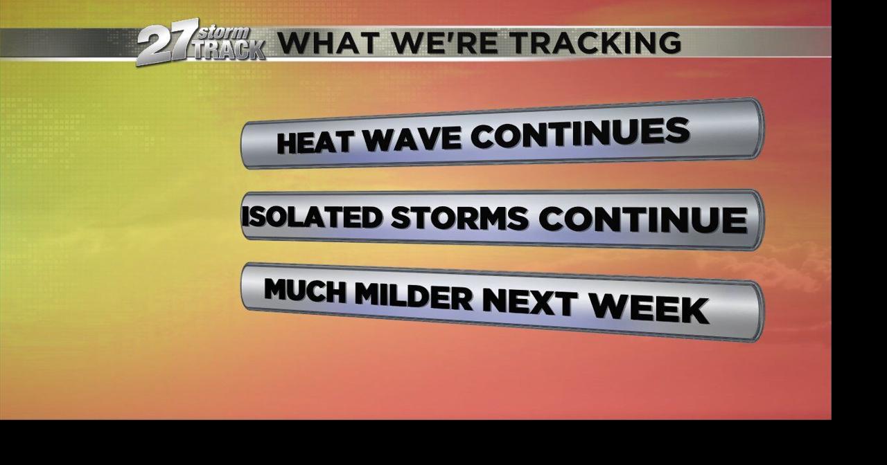Heat wave continues with another chance for pop-up storms | News | wkow.com