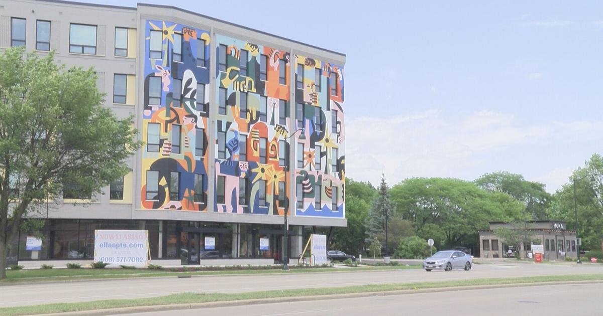 Mural featured on new Madison apartment building News