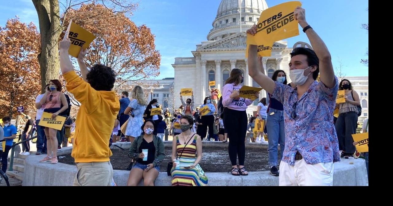 Relief': Downtown Madison bursts into celebration as Joe Biden