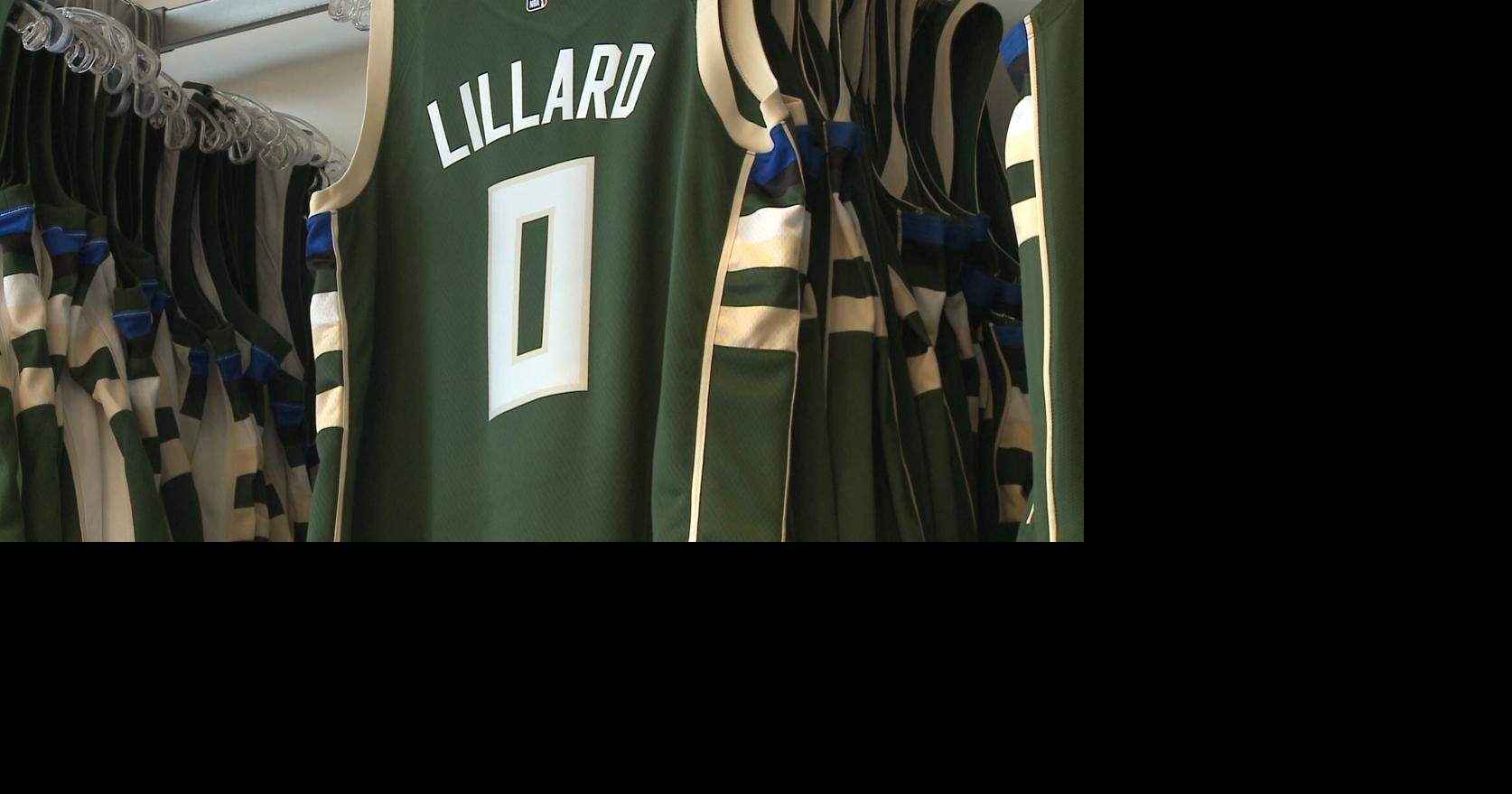 Milwaukee Bucks release '0' Damian Lillard jersey