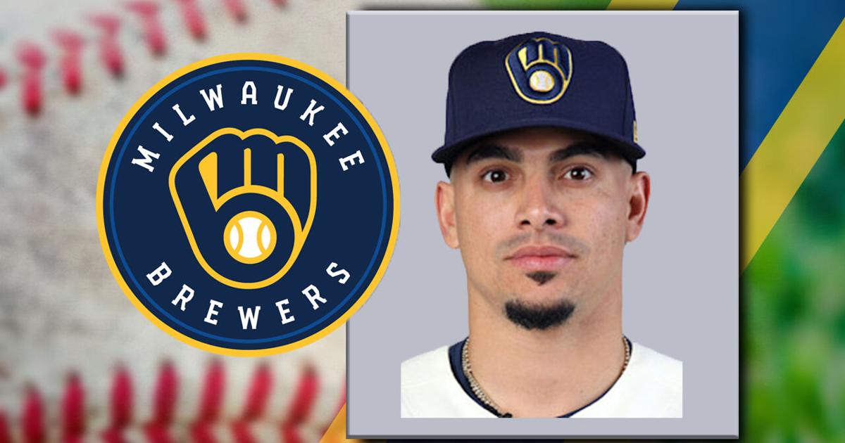 Brewers SS Willy Adames leaves game after getting hit by foul ball while in dugout | Sports