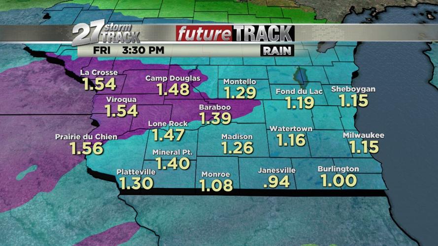 Beneficial soaking rain arrives with much cooler temperatures today ...