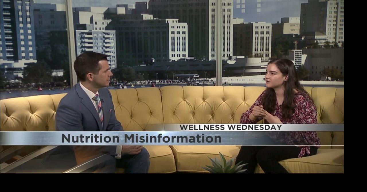 Wellness Wednesday Nutrition Misinformation Video