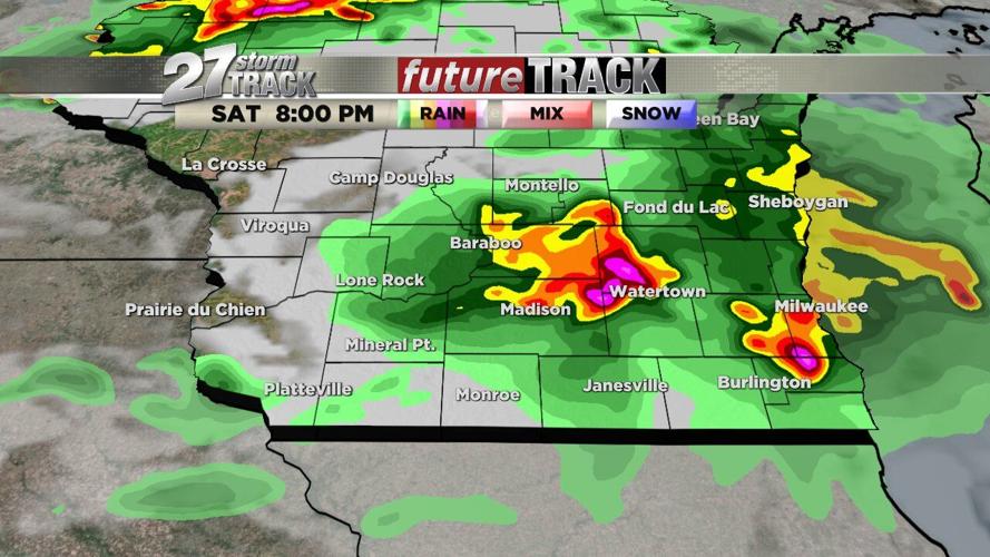 Multiple rounds of storms this weekend, strong to severe potential ...