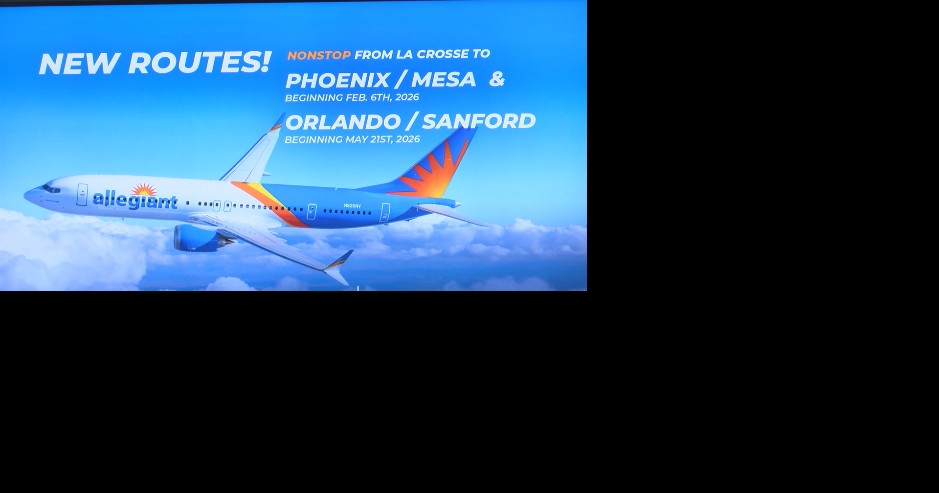 La Crosse Airport introduces two new flights coming in 2026 | State news | wkow.com