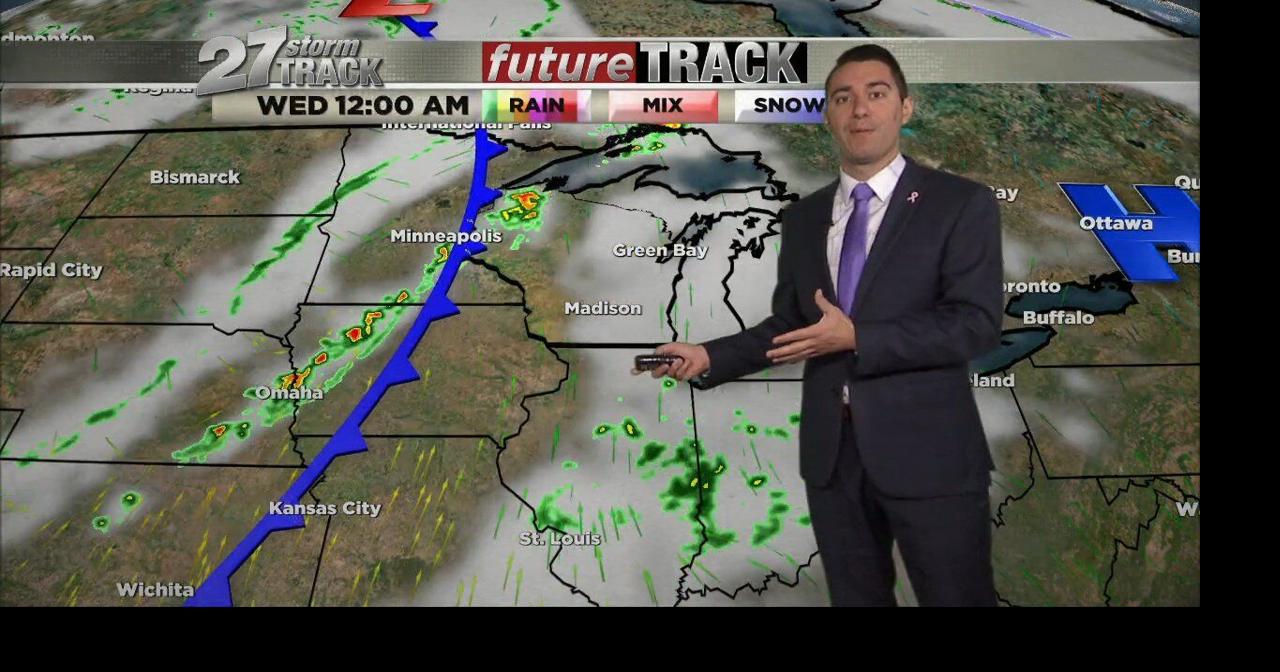Tuesday warm up brings a chance of storms | News | wkow.com