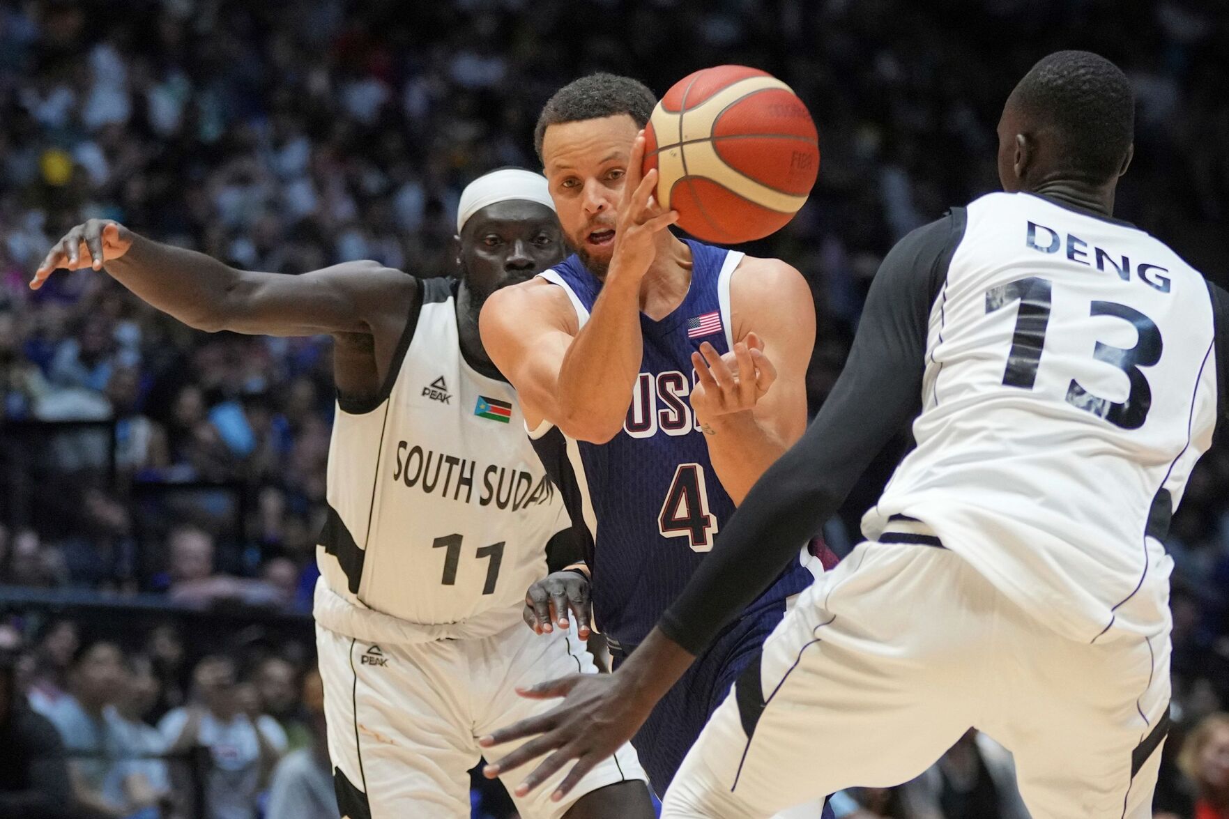 Team USA Survives Scare In Olympic Warmup, Scraping Past South Sudan ...