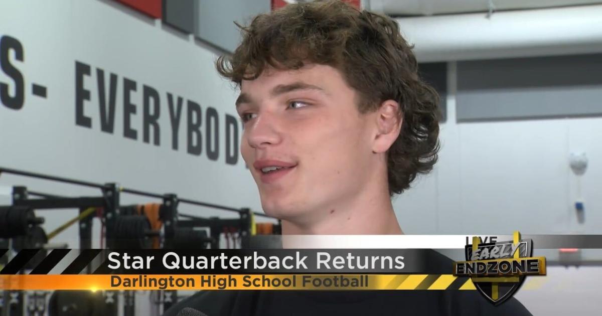 Darlington's star quarterback prepares for rivalry game