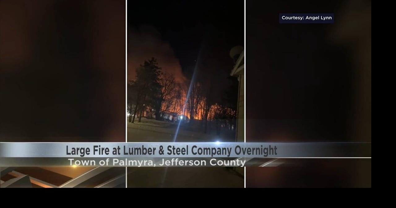 Massive fire destroys parts of Palmyra lumber yard; no injuries ...
