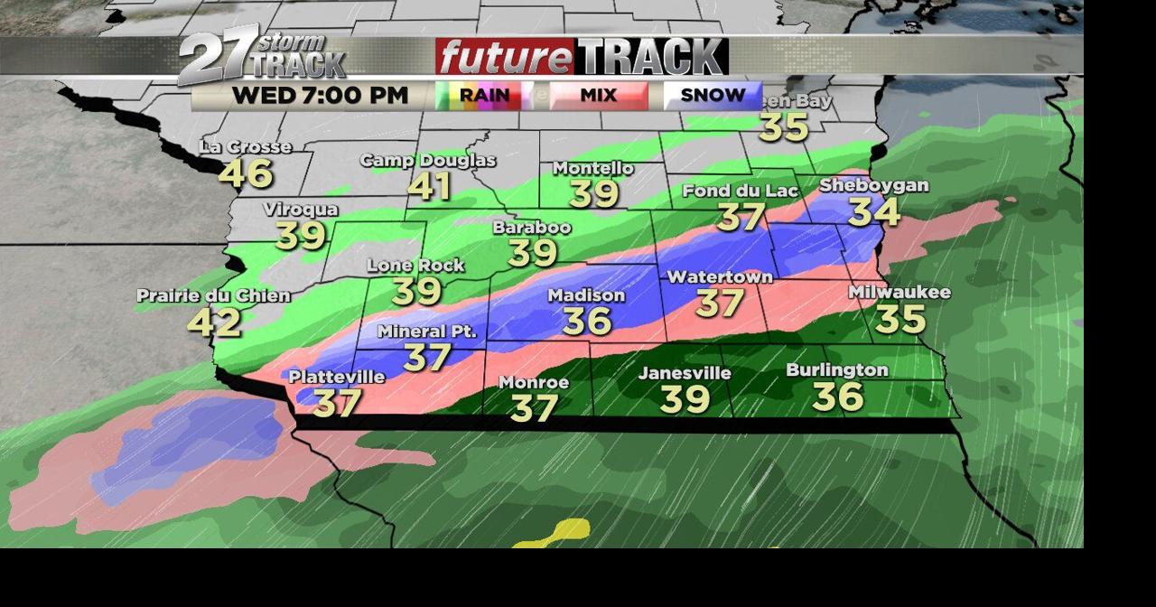 Periods of wintry mix continue, warm and dry weather ahead | Weather ...