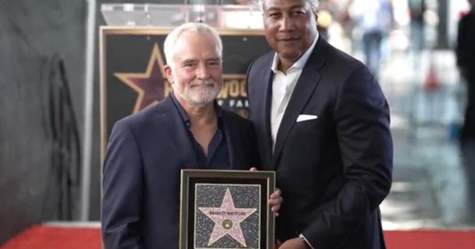 Madison native Bradley Whitford receives 2,858th Hollywood Walk of Fame star, joined by wife Amy Landecker and West Wing co-stars Dulé Hill and Martin Sheen