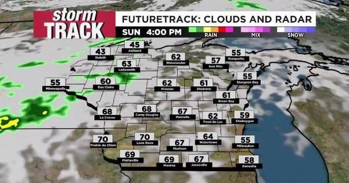 Quiet Sunday before the return of severe weather