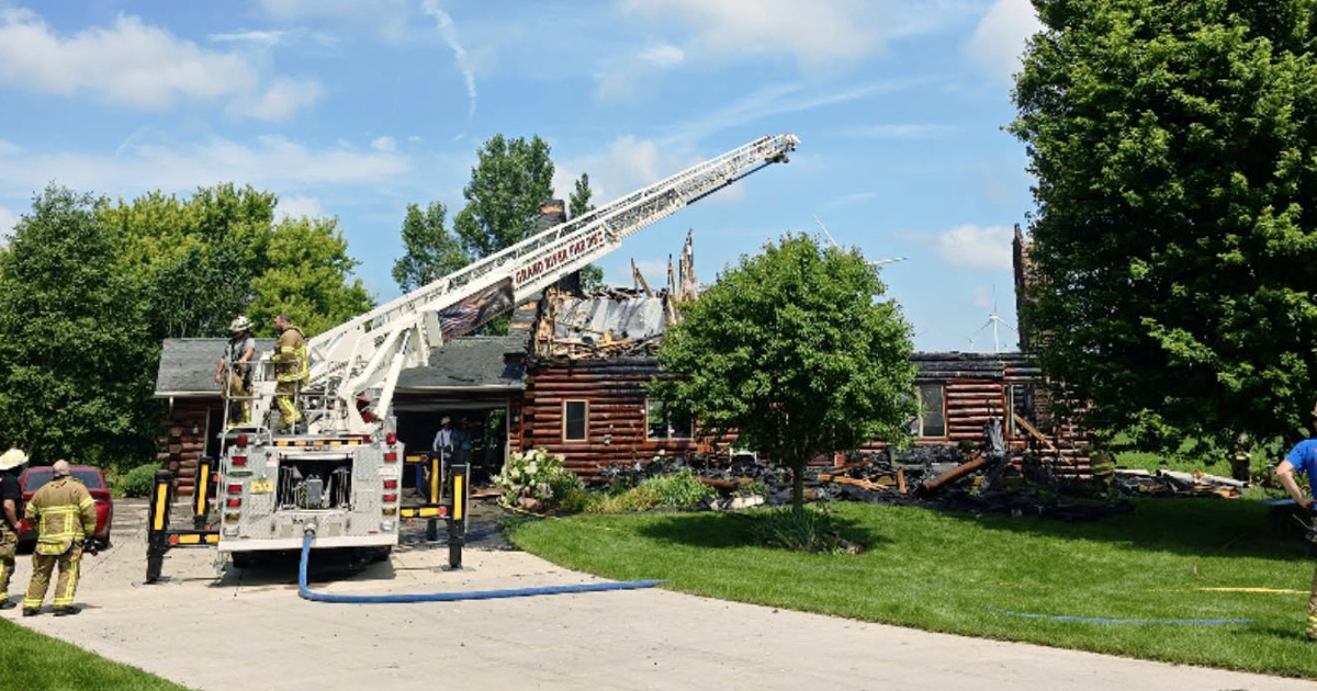 No injuries reported after house fire in Randolph