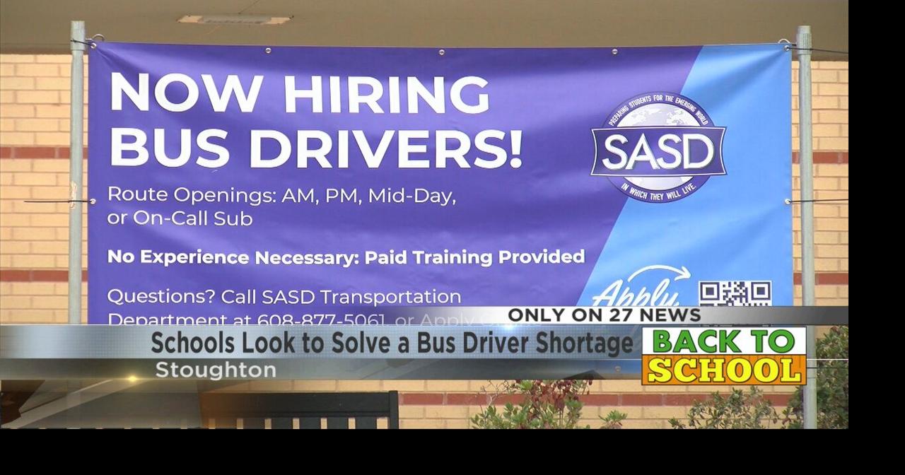 Schools look to solve a bus driver shortage | Video | wkow.com