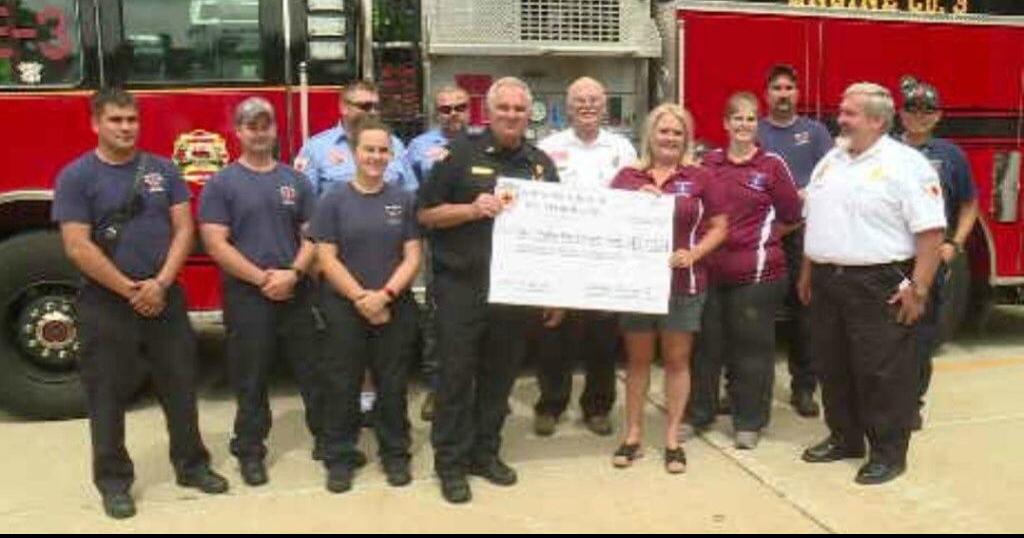 Cashton firefighters, first responders raise money for Sun Prairie Fire