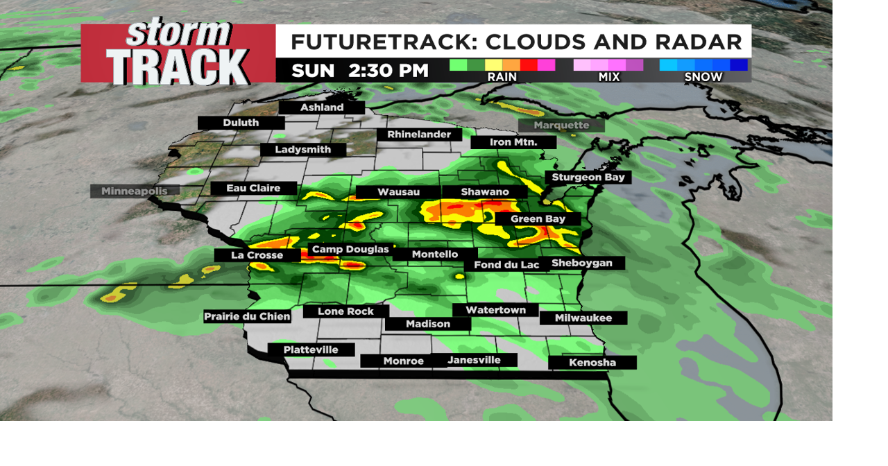 Active weather pattern to end the weekend, start the workweek ...