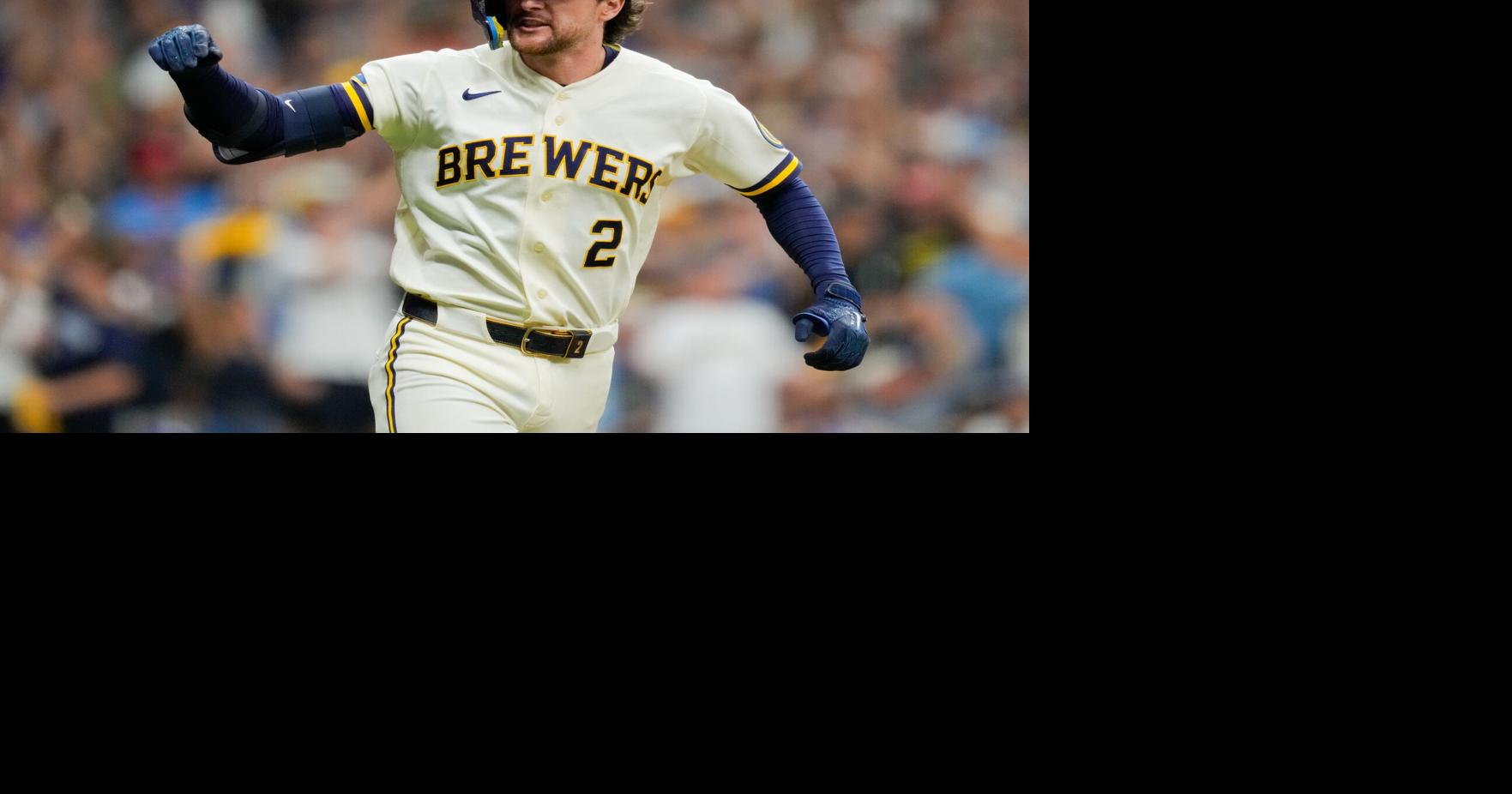 NLCS Dodgers Brewers Baseball Game 2