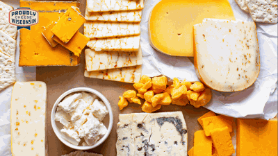 Wisconsin artisan cheeses