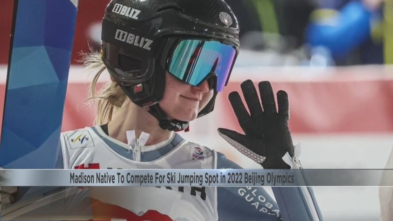 Madison native to compete for ski jumping spot in 2022 Beijing Olympics News wkow