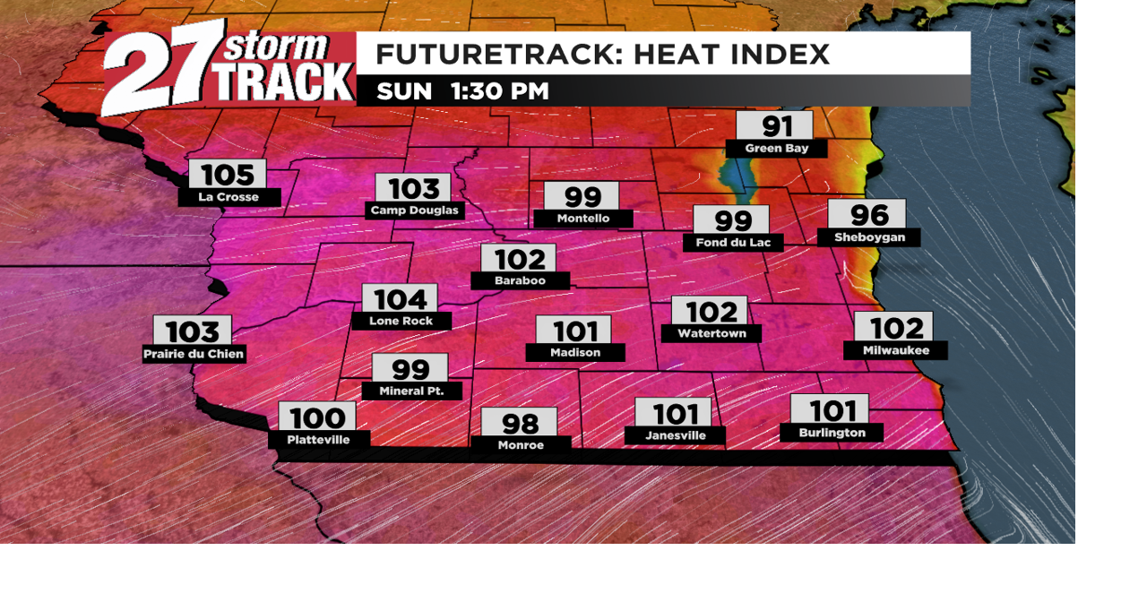 Hot, humid with storm chances | Forecast | wkow.com