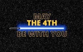 May the 4th be with you': It's National Star Wars Day