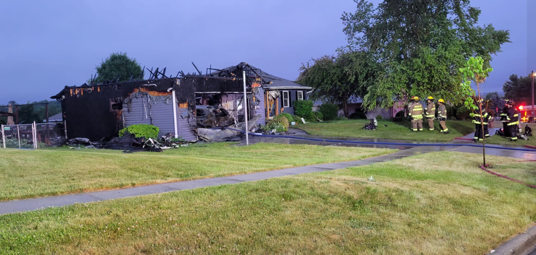 Home in Evansville likely 'total loss' after overnight fire News