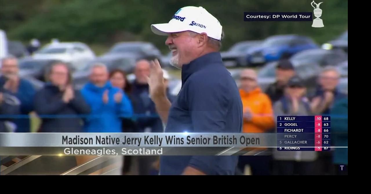 Jerry Kelly Wins Senior British Open at Gleneagles