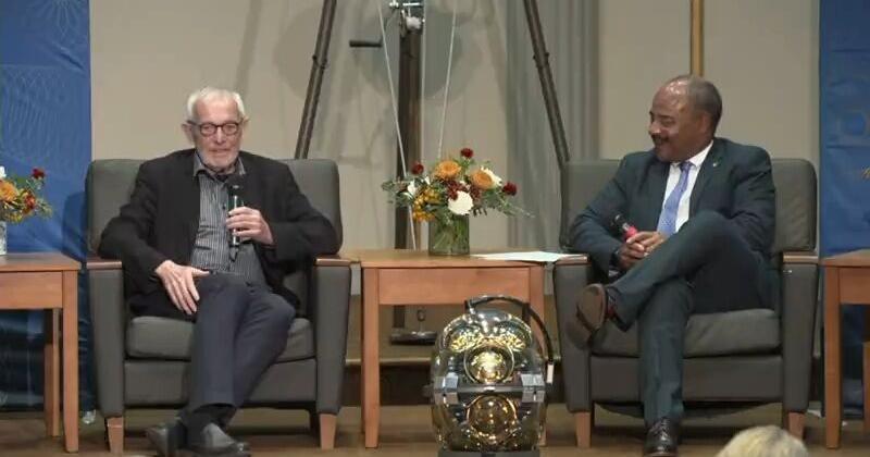 UW–Madison celebrates Nobel Prize winner Francis Halzen with fireside chat