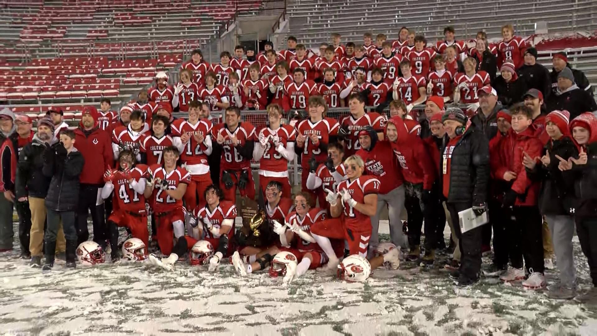 Columbus Takes Down The Two-time Defending Champion To Win D4 State ...