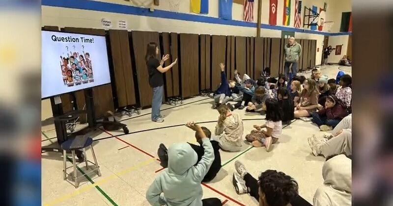 Emma Hietpas brings weather science to John Muir Elementary School