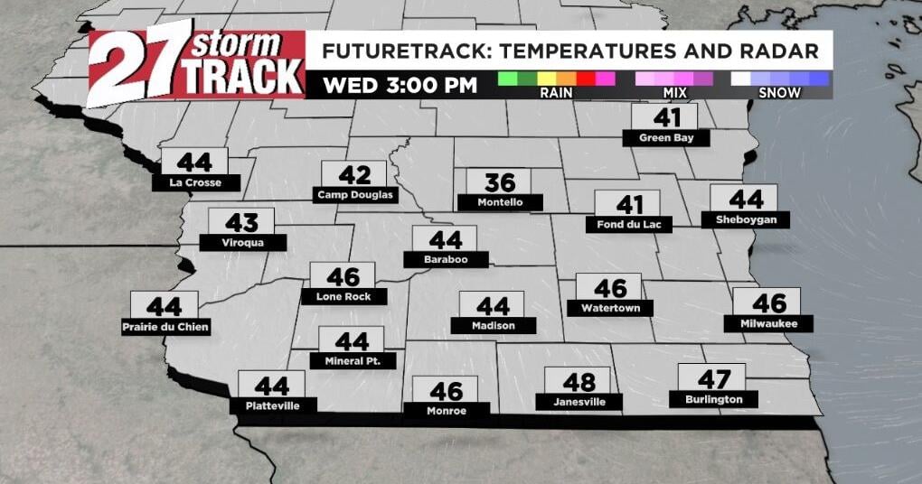 Rain showers and flurries stick around this morning | Forecast | wkow.com