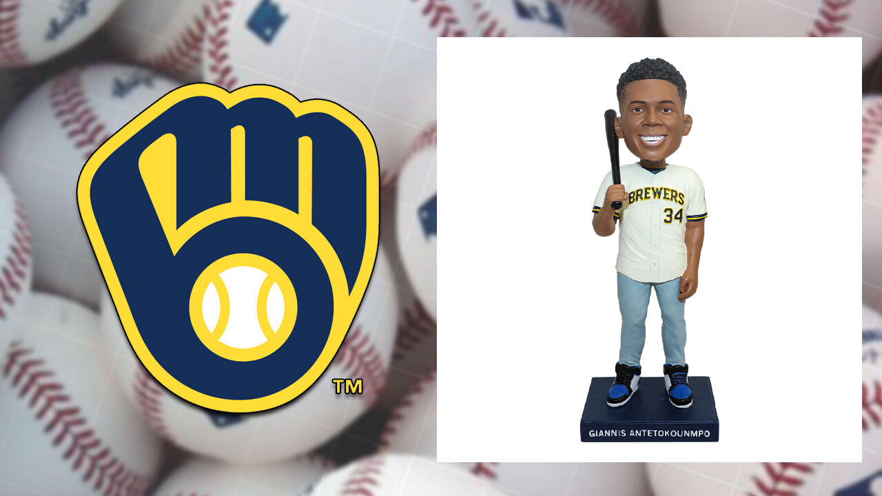 Giannis Antetokounmpo is the final Brewers 2022 Bobblehead, News
