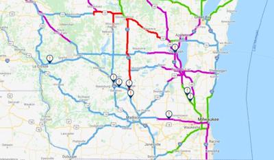 Wisconsin 511 Winter Road Conditions Map Wisdot: Most Roads In Southern Wisconsin Are Covered In Snow, Ice | News |  Wkow.com