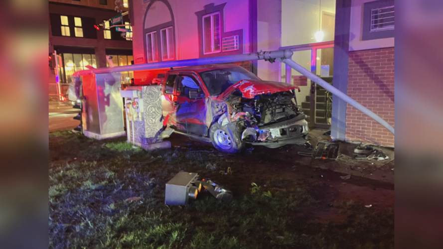 New video shows moments before a drunk driver nearly hits officers ...