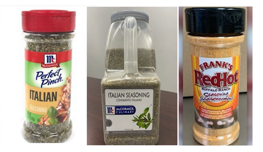 McCormick Recalls Spices Over Salmonella Risk