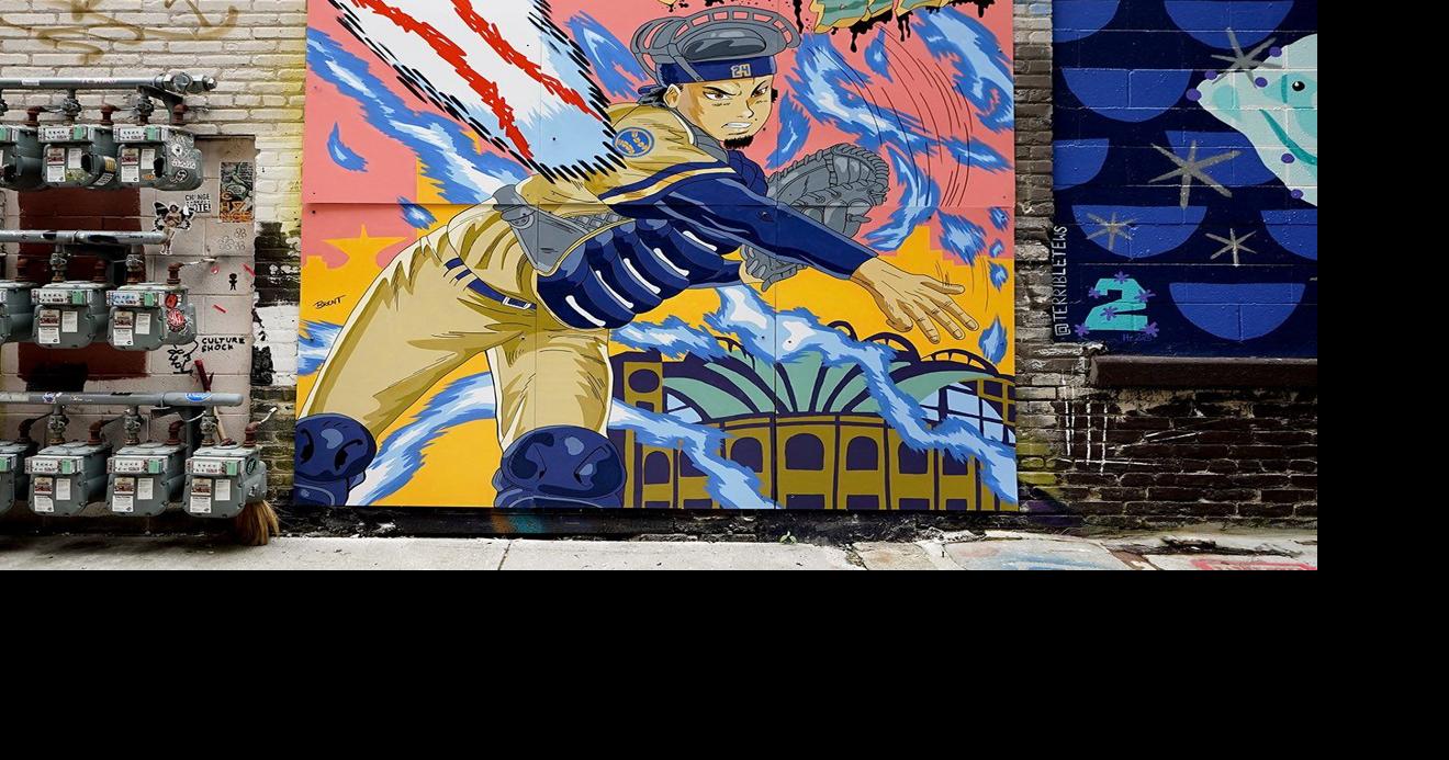 Milwaukee Brewers unveil anime-inspired mural of William Contreras