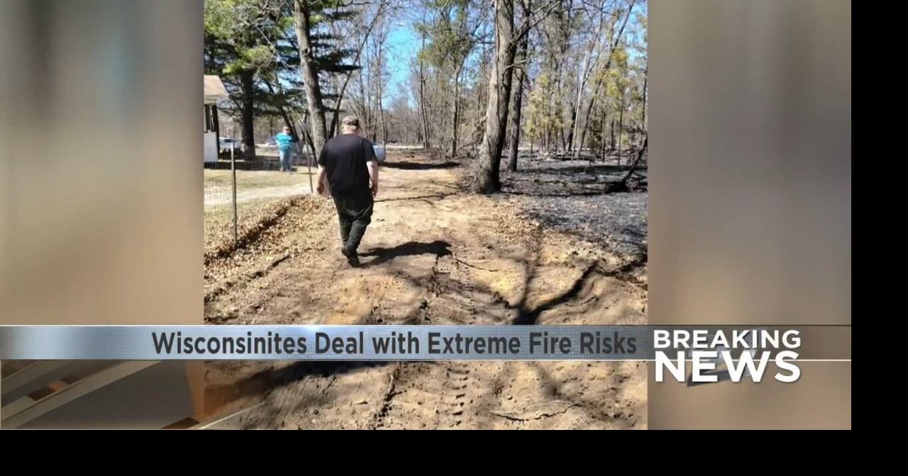 Necedah households still waiting to return home after fire evacuations