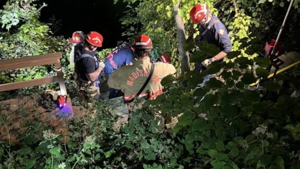 Man Rescued After 15-Foot Fall Onto Rock Beach in Town of Dunn