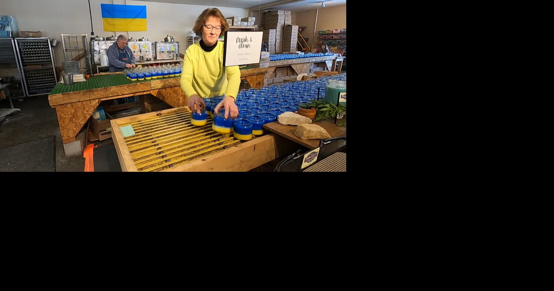 Wisconsin candle company sending tin candles to Ukraine News