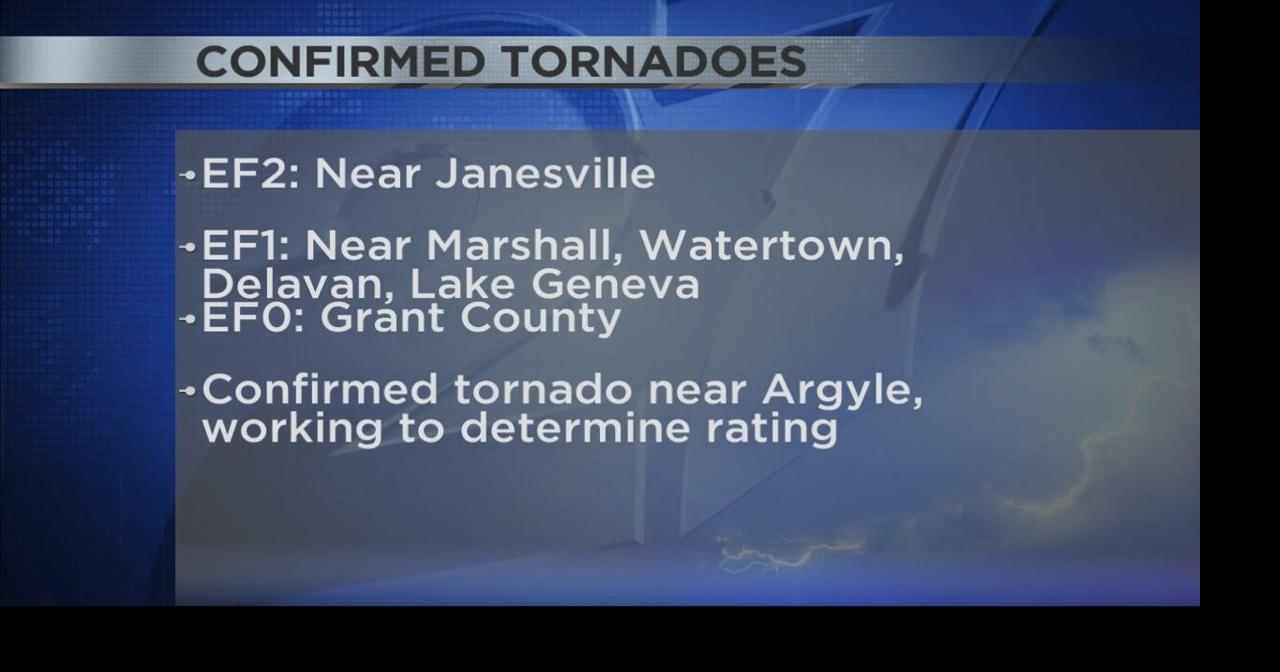 Confirmed tornadoes in southern Wisconsin | Video | wkow.com