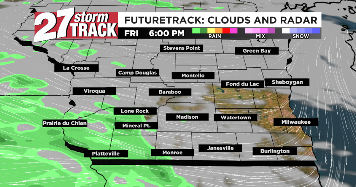 Spotty showers possible into the weekend