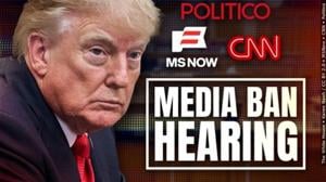Judge Hears Arguments on White House News Outlet Ban; Ruling Reserved