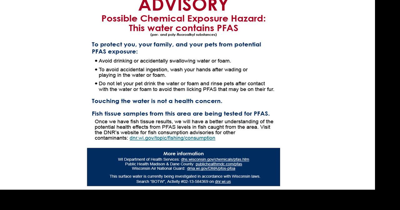 PFAS warning signs to be posted along Starkweather Creek in Madison Archive