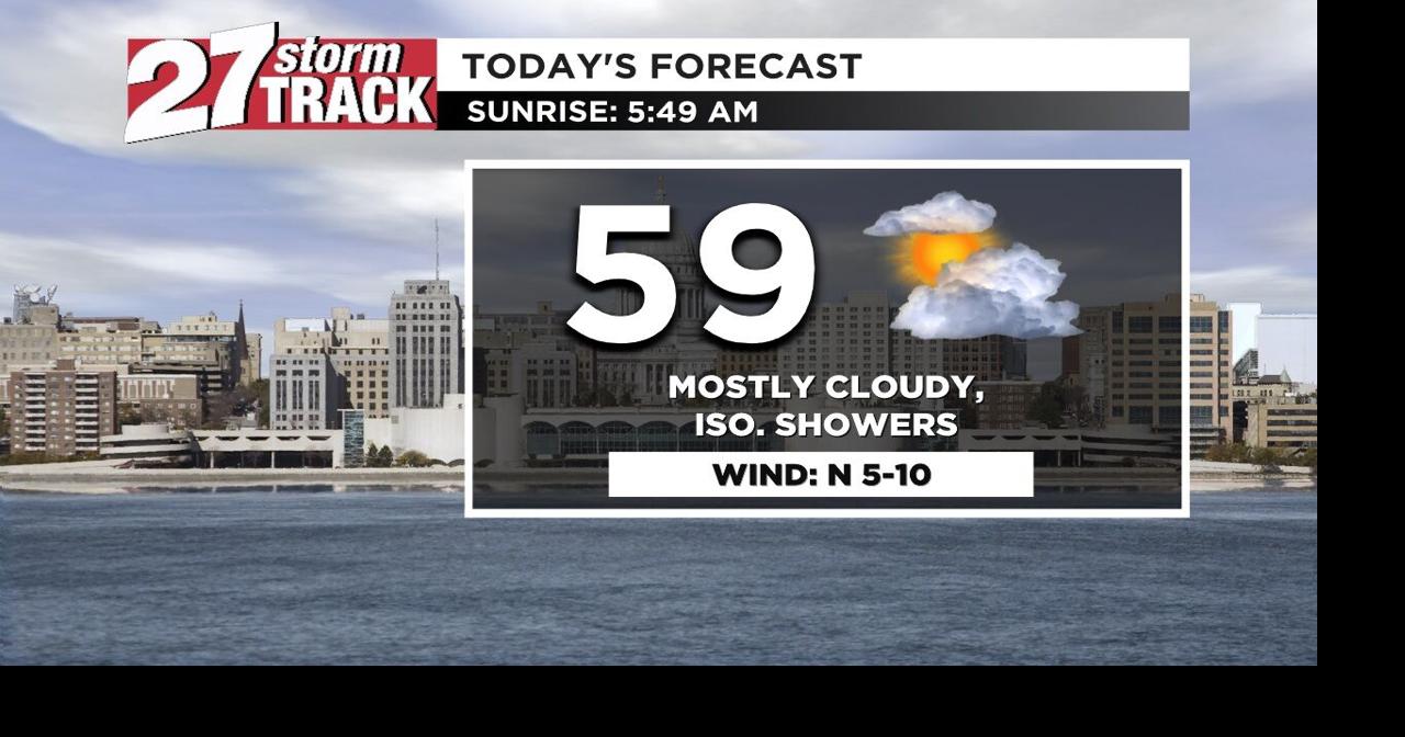 Isolated showers possible today | Forecast | wkow.com