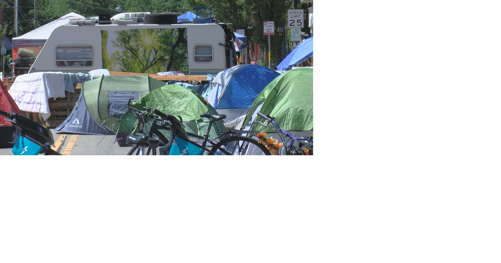 'I want to be here as long as it takes': Madison encampment protesters split on next steps