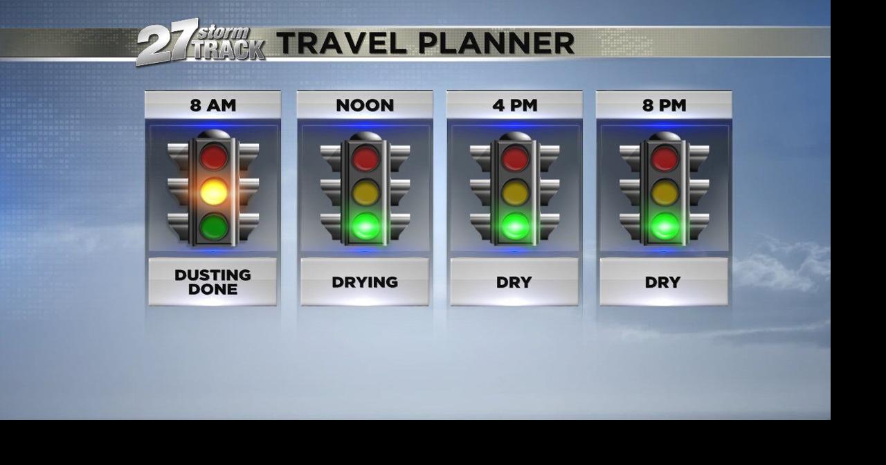 Slick spots from overnight dusting and cooler | News | wkow.com