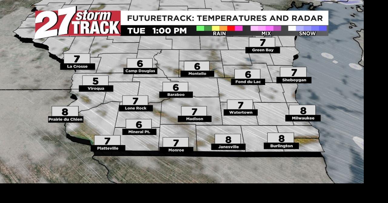 Southern Wisconsin stays cold and breezy
